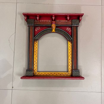 Hand-Painted Wooden Arch Frame 