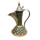 Hand Painted Iron Surahi - Show Piece Green