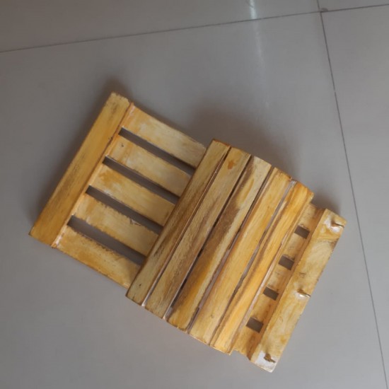 Letter Cum Key Chain Holder - Distressed Yellow Letter Cum Key Chain Holder - Distressed Yellow