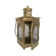 Antique Golden Finish Iron Lantern Antique Golden Finish Iron Lantern
