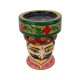 Painted Babla Candle Stand 4 Inch