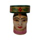 Painted Babli Candle Stand 6 Inch Painted Babli Candle Stand 6 Inch