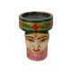 Painted Babli Candle Stand 6 Inch Painted Babli Candle Stand 6 Inch