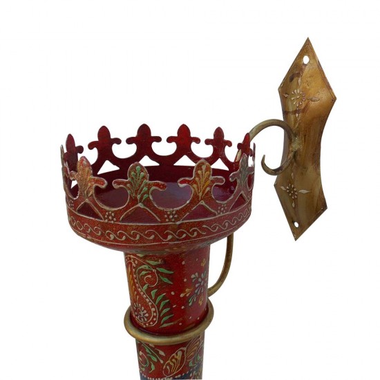 Iron Mashal Candle Stand 16 Inch