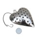 Iron Perforated Heart Tea Light Holder Iron Perforated Heart Tea Light Holder