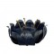 Iron Blue Lotus with Glass Votive- Festive Decor