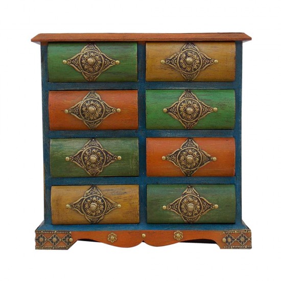 Eight Drawers Wooden Mini Chest Eight Drawers Wooden Mini Chest