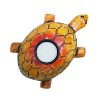 Good Luck Turtle Tealight - Wooden (Tortoise)