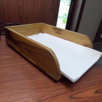 Wooden Paper Tray  