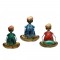 Iron Craft Wall Decor Rajasthani Musician - Set of Three