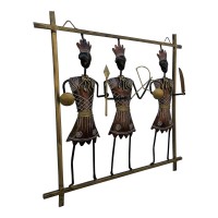 Iron Craft African Hunter Wall Decor Frame