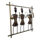 Iron Craft African Hunter Wall Decor Frame Iron Craft African Hunter Wall Decor Frame