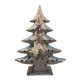 Silver Polished Iron Craft Christmas Tree Showpiece cum T-Lite Holder - 12 Inch Silver Polished Iron Craft Christmas Tree Showpiece cum T-Lite Holder - 12 Inch