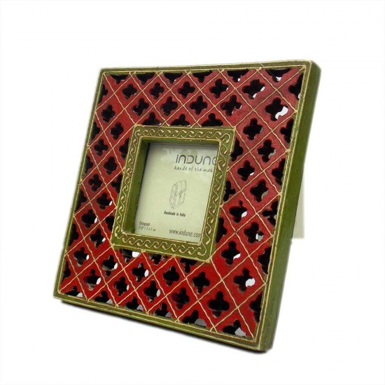 Wooden Photo Frames Jali - Assorted Colors