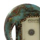 Wooden Elephant Photo Frame with Stand - Unsophisticated Rustic Blue Wooden Elephant Photo Frame with Stand - Unsophisticated Rustic Blue