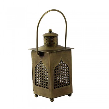 Antique Golden Finish Iron Minar Lantern