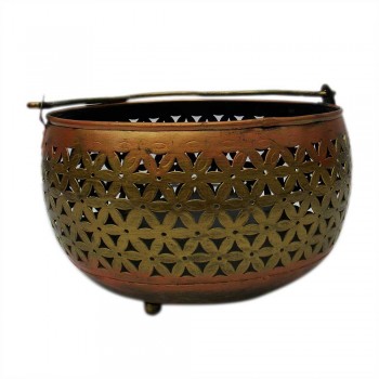 Iron Perforated Basket Dia 8 Inch