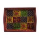 Hand Painted Wooden Serving Tray Hand Painted Wooden Serving Tray