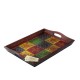 Hand Painted Wooden Serving Tray Hand Painted Wooden Serving Tray