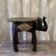 Wooden Elephant Embossed Brass Art Wooden Elephant Embossed Brass Art
