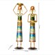Tribal Women at Farm - Blue (Set of Two) Tribal Women at Farm - Blue (Set of Two)