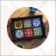 Indune Wooden and Ceramic Tile Tray Wood-ceramic-serving-tray