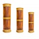 Wooden Umbrella Stand/ Cylindrical Planter with Brass art height 24 inches