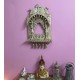 Distressed White Jharokha ht. 27 Inches Distressed White Jharokha ht. 27 Inches