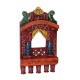 Traditional Painted Jharokha - 10 Inches Traditional Painted Jharokha - 10 Inches