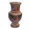 Wooden Pot Distressted Pink