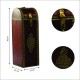 Polished Bottle Case with Brass Art Polished Bottle Case with Brass Art