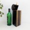 Polished Bottle Case with Brass Art (Assorted Colour & Designs)