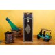 Polished Bottle Case with Brass Art (Assorted Colour & Designs) Polished Bottle Case with Brass Art (Assorted Colour & Designs)
