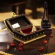 Indune Wooden Jewellery Box Rustic with Bone Art 6 x 3 Inches Indune Wooden Jewellery Box Rustic with Bone Art 6 x 3 Inches