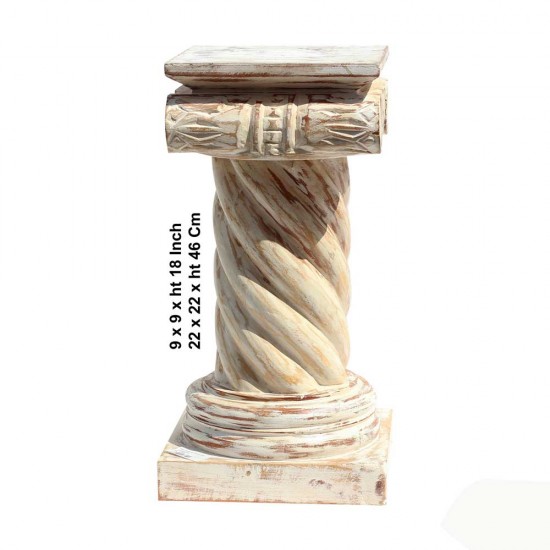 Pillar Rope 18 Inch Chuna White Pillar Rope 18 Inch Chuna White