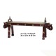 Elephant Entryway Bench- Polished & Brassart Elephant Entryway Bench- Polished & Brassart