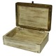 Distressed White Box with Brass Embossed Top (Size-2)