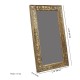 Distressed White Wooden Mirror Frame Distressed White Wooden Mirror Frame