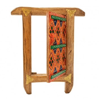 Orange Traditional Village Window 