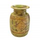 Distressed Green Wooden Pot Distressed Green Wooden Pot