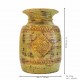 Distressed Green Wooden Pot Distressed Green Wooden Pot