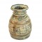 Distressed White Wooden Pot 