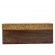 Wooden Brass Embossed Tissue Box Wooden Brass Embossed Tissue Box