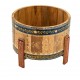 Traditional Wooden Planter Cum Bucket Traditional Wooden Planter Cum Bucket
