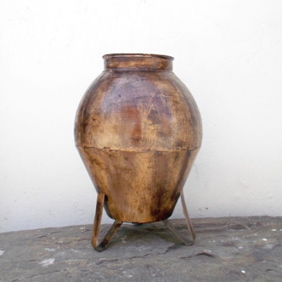 Rustic Iron Pot