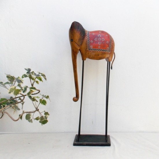 Long Legged Elephant Figurine 