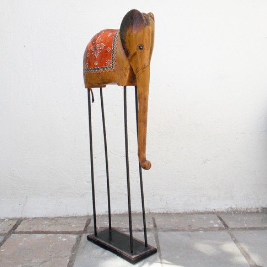Long Legged Elephant Figurine 