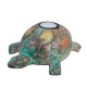 Good Luck Turtle Tealight - Distressed Green  (Tortoise) 
