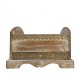 Distressed White Box Partitioned Lid - Case of Curiosities. Distressed White Box Partitioned Lid - Case of Curiosities.