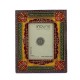 Multicolored Wooden Photo Frame - Hand Painted 5 x 7 Inches Multicolored Wooden Photo Frame - Hand Painted 5 x 7 Inches